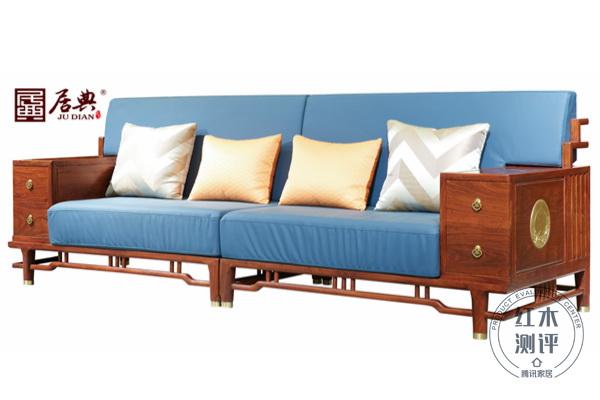 产品测评丨居典红木新中式沙发有何不同?360°现场揭秘时尚内核